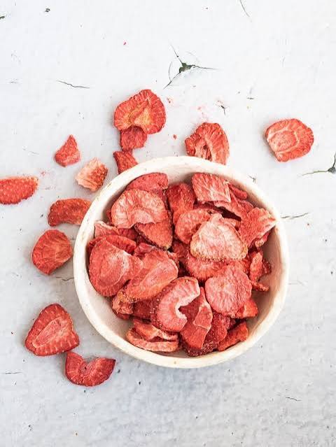 Fraise Lyophilisées (chips)